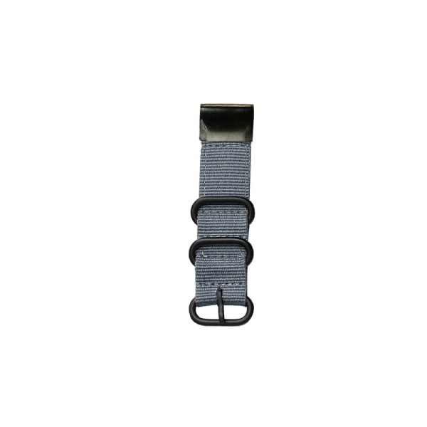 Quick Release Nylon urrem til Garmin Fenix 5/6 Grå