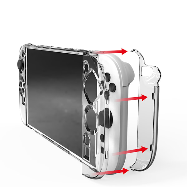 Kirkas suojakotelo Switch 2 -käsikonsolille
