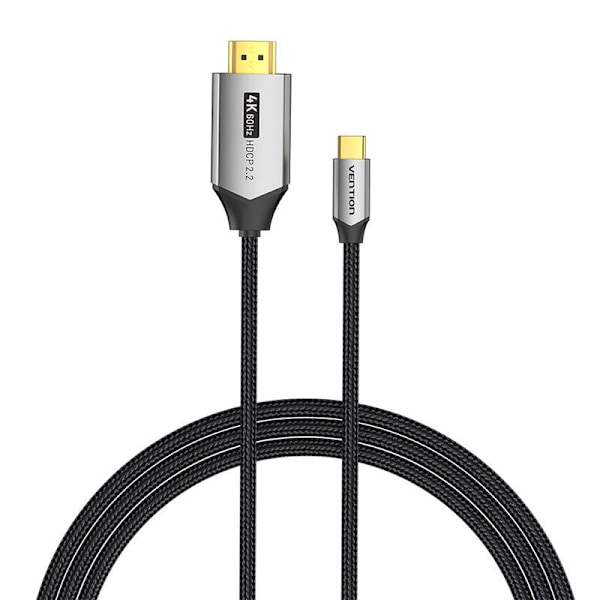 USB-C til HDMI 2.0 kabelventilation CRBBG 1,5m, 4K 60Hz (sort)
