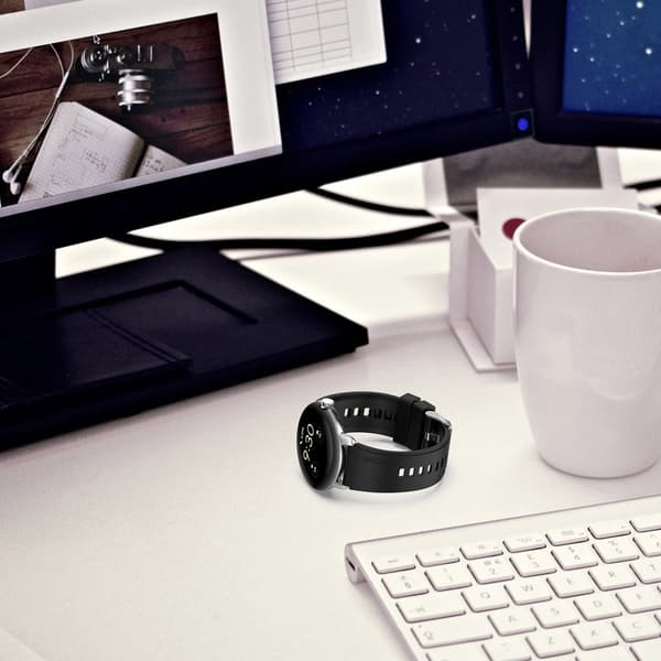 Ersättande Klockarmband för Google Pixel Watch 1/2 Black Black