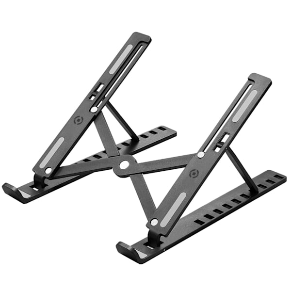 SWMAGICSTAND2 Portabelt bordsstativ för laptop/surfplatta max 15,6" Svart Svart