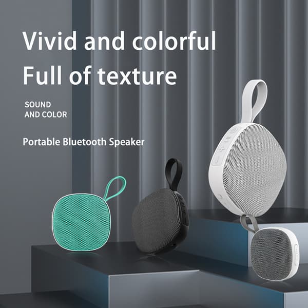 Magneettinen Bluetooth-vedenpitävä kaiutin White White