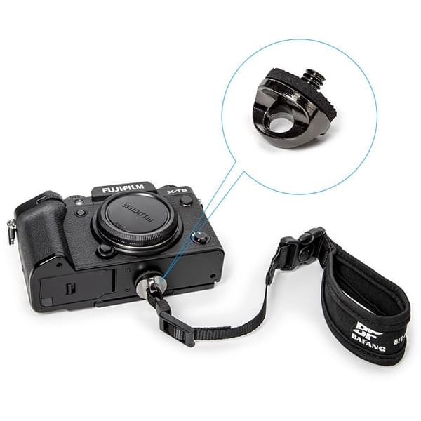 Kamera handledsrem för BFD-01A kameror Black Black