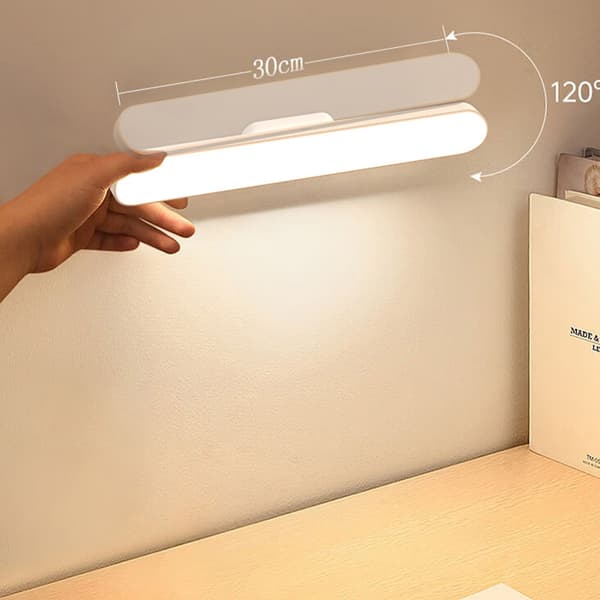 LED Makeup Spejl: Touch Kontrol & USB Genopladeligt Lys