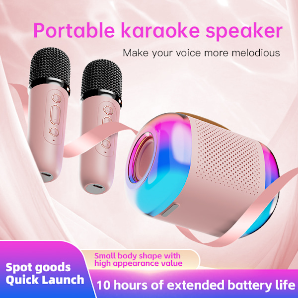Karaoke derhjemme - Bluetooth-højttaler med mikrofon