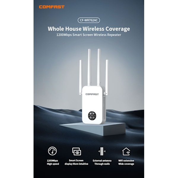 WiFi Range Extender – tehosta verkkoasi