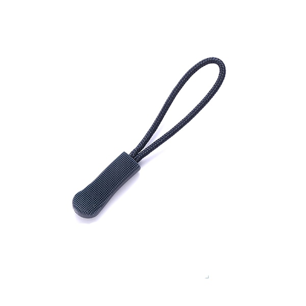 Avtagbara dragkedjehandtag (50 st) PVC-dragkedjelöpare Marinblå