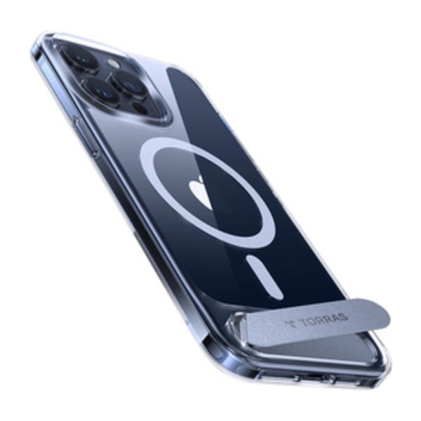 Etui Torras UPRO Pstand till iPhone 15 Pro Max (transparent)