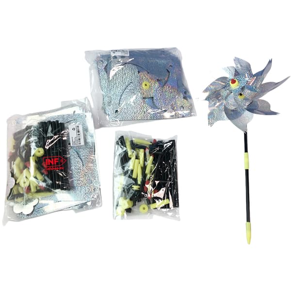 Reflekterende fugleskræmsel vindspindere 10-Pack 10-Pack