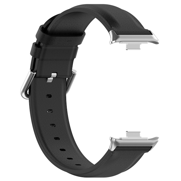 Nahkainen kellohihna Xiaomi Smart Band 9 Prolle Musta