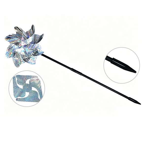 Vindsnurror / Reflekterande Fågelskrämmor 2-pack 2-pack