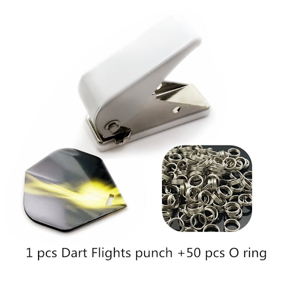 Darts Flight Punch ja tarvikkeet 50-osaisella O-renkaalla
