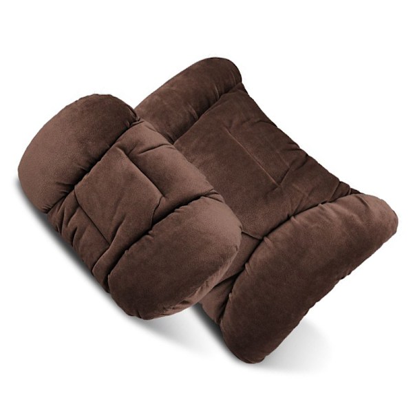 Auton ristiseläntuen tyynysetti Brown Brown