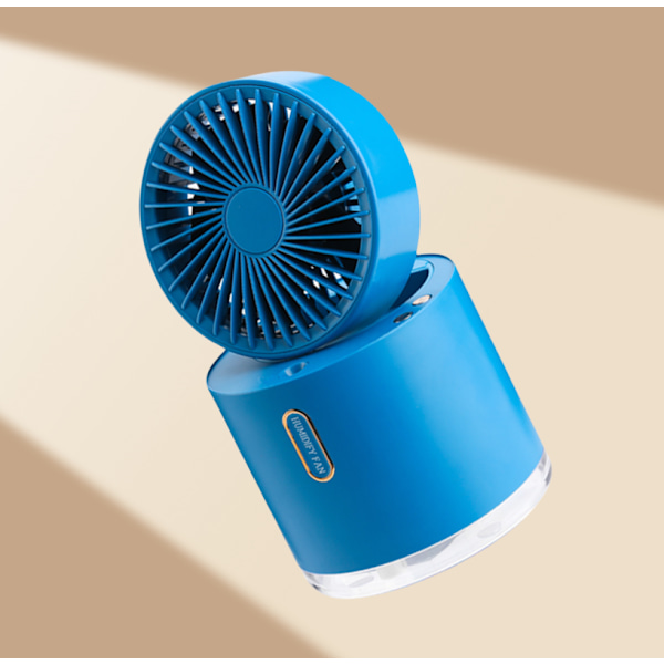 D-27 Ny Spray Luftfugtende Ventilator: Hold Dig Kølig og Fugtet Blå
