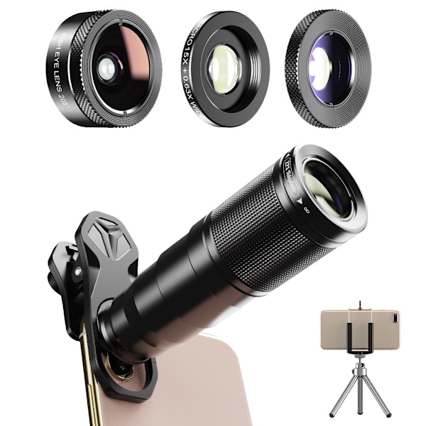 22XDG9 Monokulært teleskop - High Definition Mobile Lens