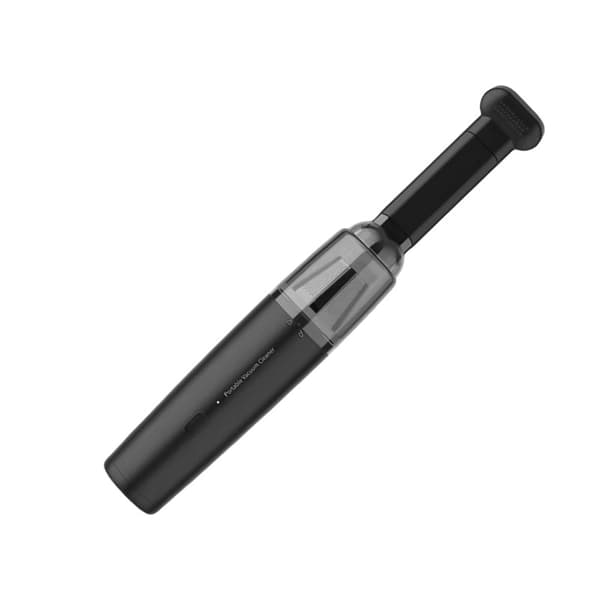 Johdoton Mini-imuri - Musta Metalliverkko Puhallussuuttimella