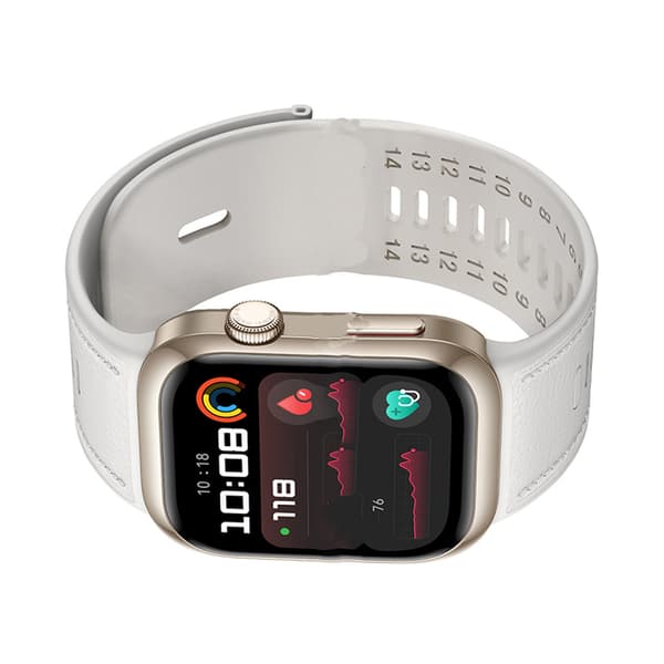 Stilfulde silikonestropper til Huawei Watch D2 White White