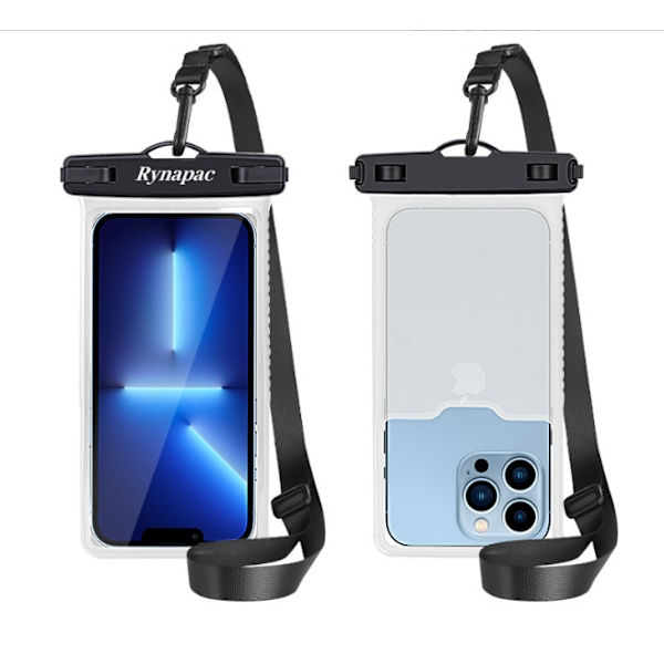Vattentät telefonväska utomhus Transparent