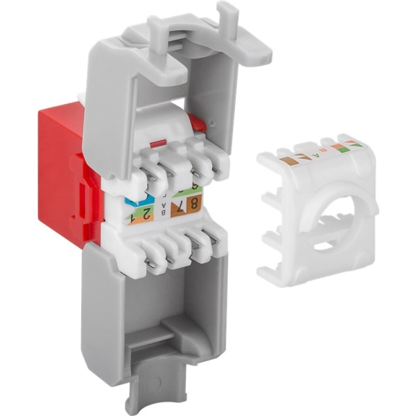 Keystone-modul RJ45 CAT 6A, UTP