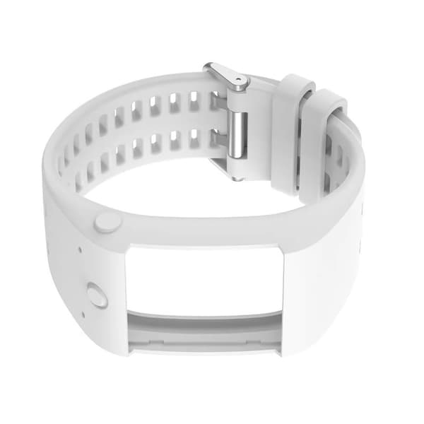 Silikoninen kellonranneke Polar M600:lle White White