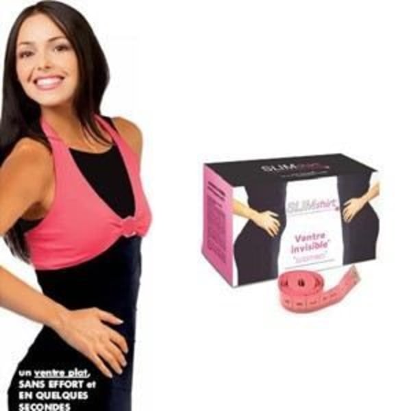 SlimShirt Woman Smart Textile Slimming Linne - SlimShirt Woman - Svart XL
