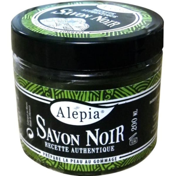 ALEPIA suveränt autentiskt recept för svart tvål