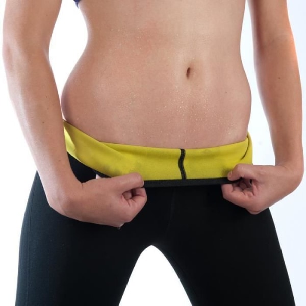 Trosa Bastu Intelligent Textile Slimming - Märke - XL - Svart Gul - Andas Fitness