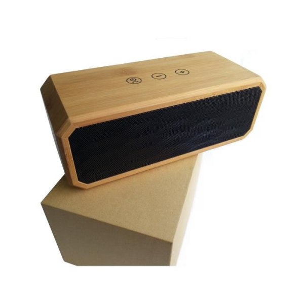 Bamboo Design Mini Stereo Bluetooth-högtalare - BT616