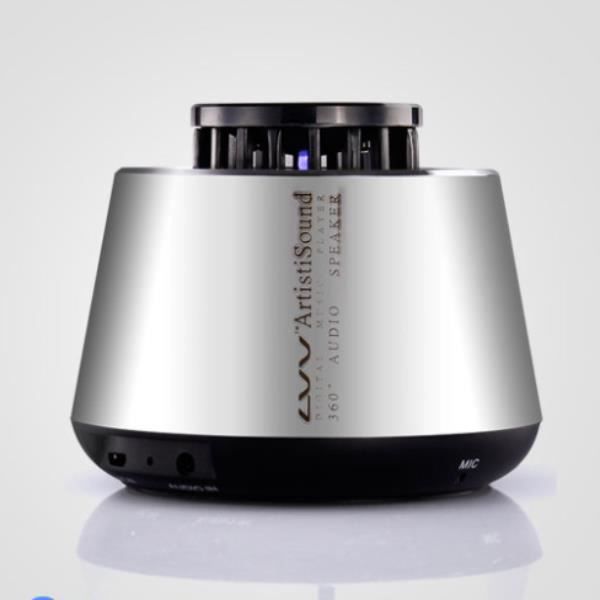 Mini Spatial Bluetooth-högtalare - Silver - Trådlös - Grå