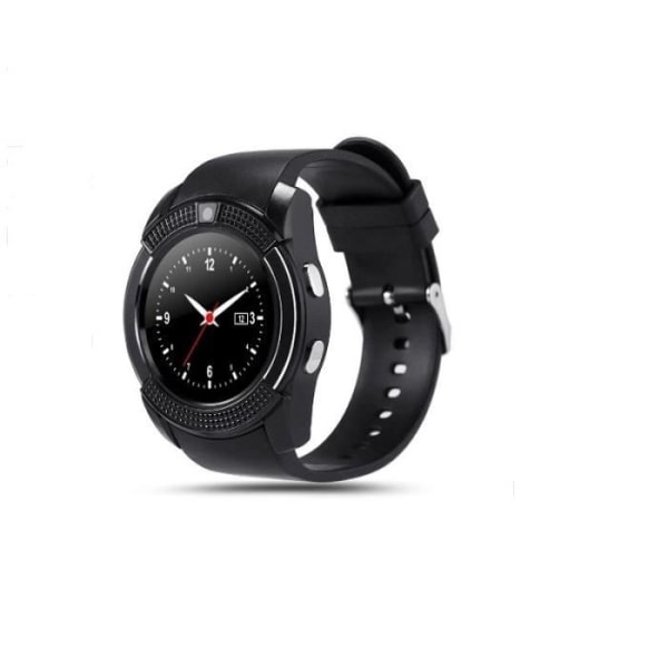 Smart Armband Watch Bluetooth Telefon Kamera Pekskärm - V8 - Röd