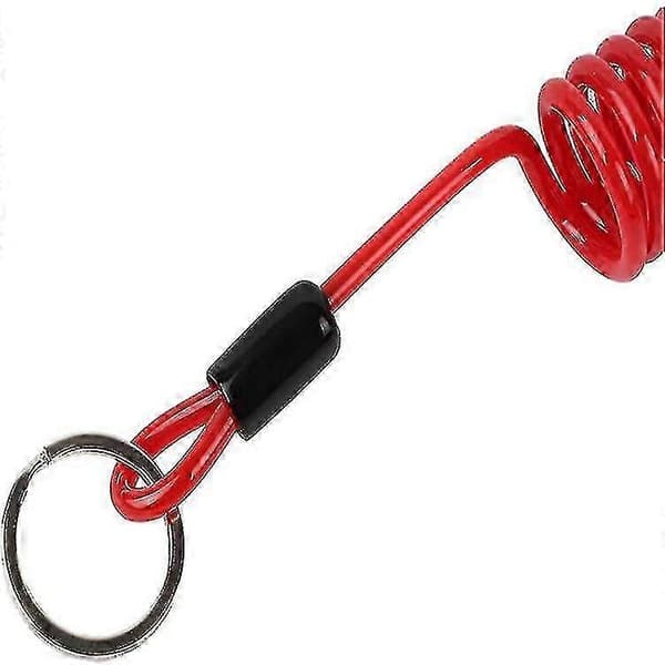 Breakaway-kabel, bremsekabel sikkerhetskabel for tilhengere, 1,2m X 4,5mm_Kvalitetsgåvor