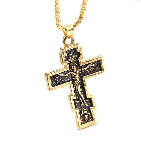 Stilsikkert Elegant Halskæde Jesus Kors_Særlig Gave