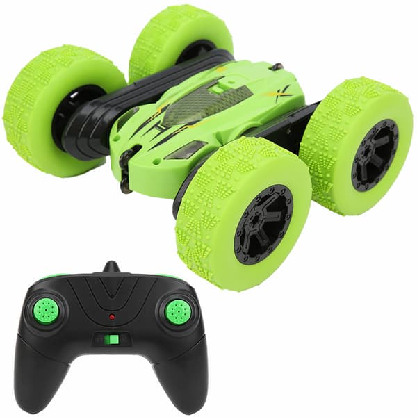2.4G Double-Sided Remote Control Stunt Car 360 Roll RC Toy Model_Super Gift