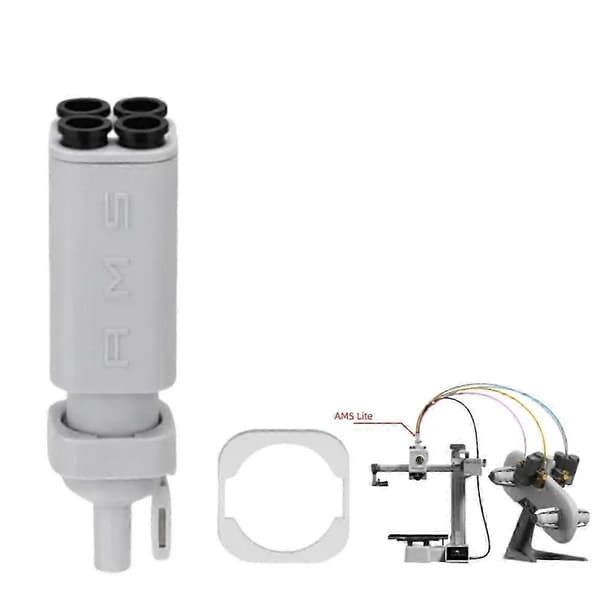 Femvejs Komponentswitch til 3D-printer Lite Filament Hub Farveprint Forbrugsvarer A1/A1 Mini Del