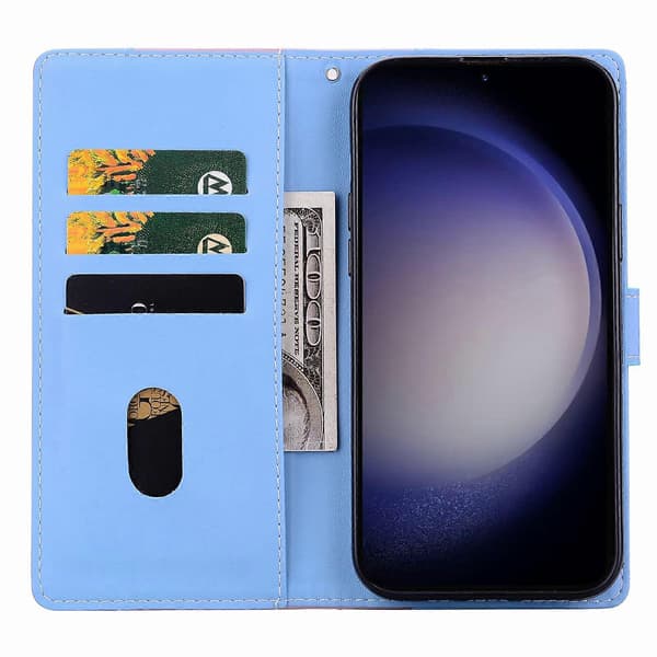 Embossed Two-Tone Leather Phone Case (For Redmi Note 14 Pro 4G / 5G)