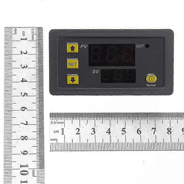 Ac110v-220v Digital Display Tidsrelä Automation Delay Timer Control Switch Relämodul_Kvalitetsgåvor