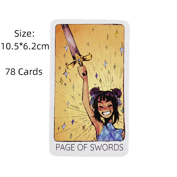 3RD Eye Tarotkort Spådomssæt Versionsudgave Oracle Brætspil til fest TT53