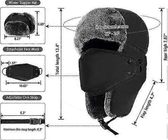 Vintermössor, Winter Soldier Catcher Hats Herr Dam