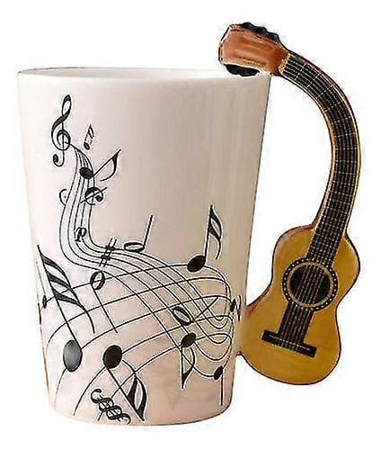 Kaffemugg Gitarr Mugg Multifunktionella Tillbehör Mugg (1st)_Specialerbjudanden