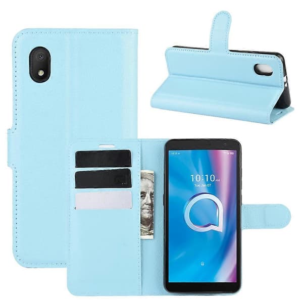 For Alcatel 1B (2020) Litchi Texture Horizontal Flip Protective Case with Holder & Card Slots & Wallet