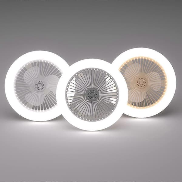 Ceiling Fan with Light and Remote Control, Low Profile Flush Mount Fan, Dimmable Mini Fans for Bedroom