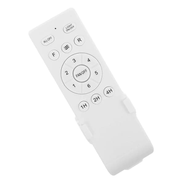 Ceiling Fan Remote Control: Universal Fan Remote Control - 1/2/4 H Timer & Speed Regulator for Recessed Ceiling Light 8X6.5X0.25cm
