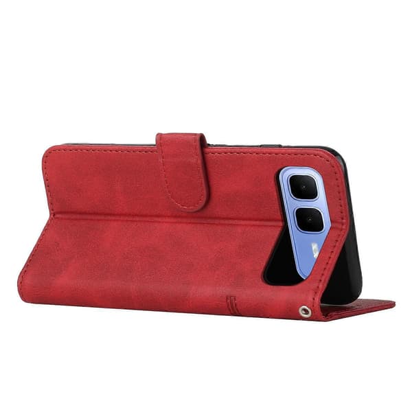 Stitched Calf Texture Buckle Leather Phone Case (For Infinix Smart 10 Plus 4G)