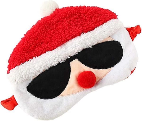 Julemand solbriller sovemaske julemaske