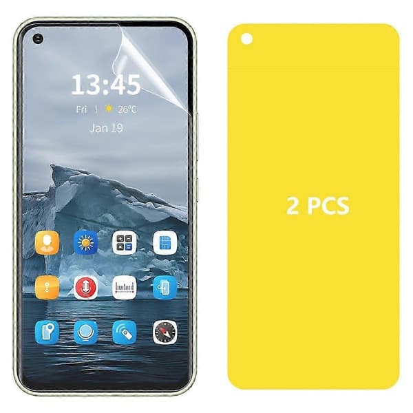 2 pcs Hydrogel Screen Protector for Compatible Brand Realme 9 Pro+ 5G, Bubble-Free Screen Film for Enhanced Protection