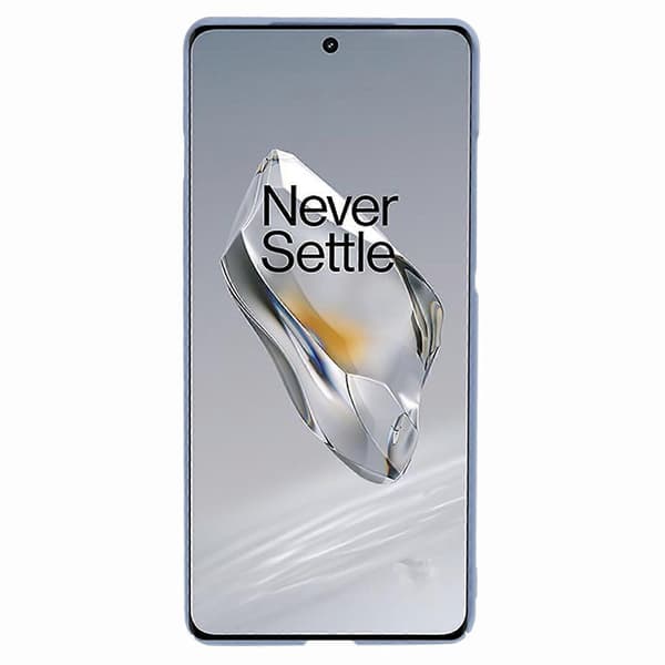 Skal för OnePlus 12 5G - Hudvänlig gummerad PC, fallskydd, mobilskal (Lavendelgrå)