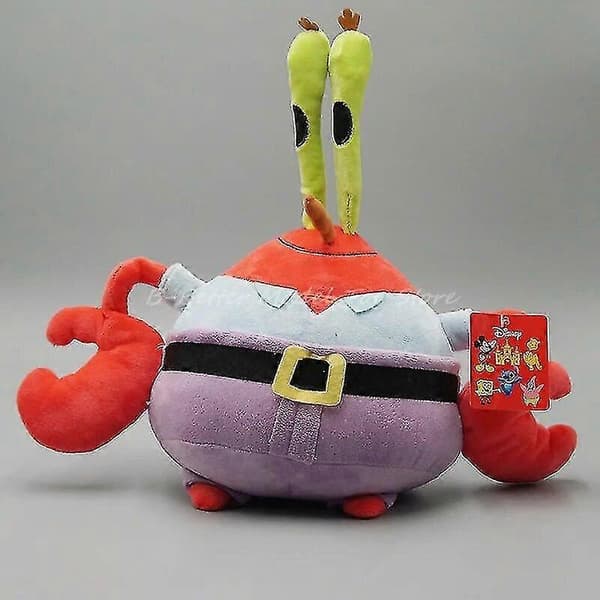 Sød Plysdukke Sandy Cheeks Gary Patrick Eugene H. Krabs Tentacles_Specialtilbud