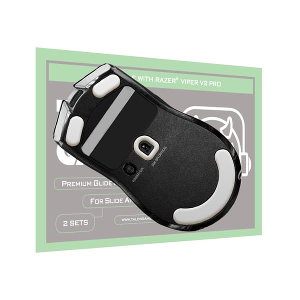 2 Pcs Rounded Curved Edges Mouse Feet Mouse Skates For G502 Series Mouse/Mouse Accessories (GPW1 generation)