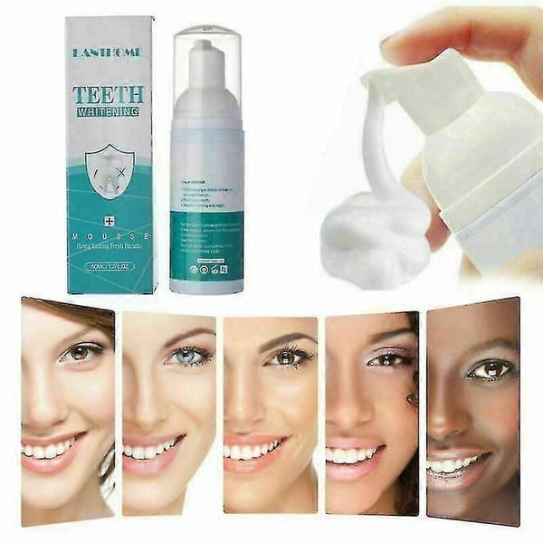 Lanthome Whitening Toothpaste Foam Fresh Month All Day Baking Soda Toothpaste 1 Pcs