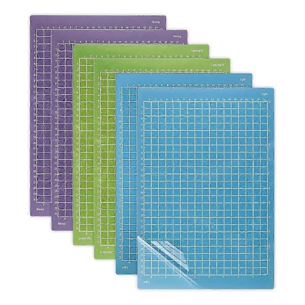 6 pcs 8.5x12 inch Cutting Mats for Cricut Joy Xtra (StandardGrip, LightGrip, StrongGrip), Reusable Cutting Mat